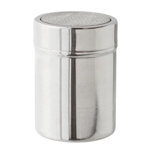 Ateco 1347 Stainless Steel 4 oz. Fine Mesh Powdered Sugar Shaker