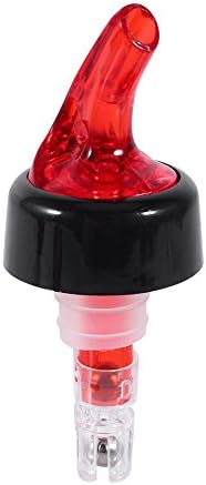 POURMR1OZDZ Cresco Resco 1oz Measure pourer,Packed per Dozen,red-Enhanced Smallwares