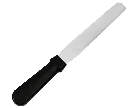SPAT-8S Fat Daddio's Straight Icing Spatula, 8 in-Fat Daddios