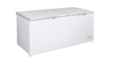 EXF-650 Enhanced 76" 2 Solid Door Chest Freezer-Enhanced Freezers