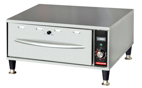Enhanced Parts & Accessories ENDW-1-1 Single Drawer Freestanding Food Warmer, 120V