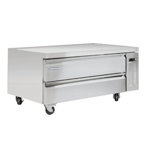 Enhanced Refrigeration ECB-52-HC 52-Inch Refrigerated Chef Base with 2 Drawers