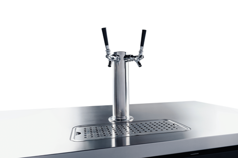 Enhanced Refrigeration EDD-2-HC Enhanced Draft Beer Dispenser Refrigerator, 1-Tower, Black Exterior