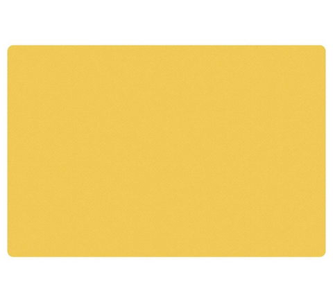 Cresco Resco CB201512YLW Yellow Polyethylene Cutting Board, 20" x 15" x 1/2"