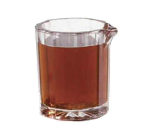 Carlisle FoodService Products 456007 Syrup Pitcher/Creamer, 2 oz, Clear SAN