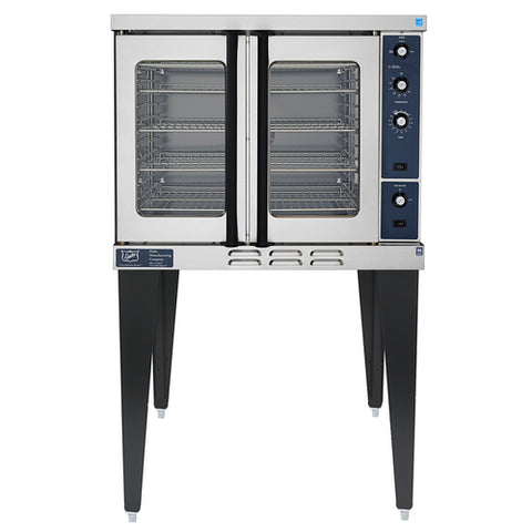 E101-G Duke Gas Single-Deck Standard Depth Convection Oven-Duke Manufacturing