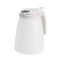 748W Tablecraft 48 Oz. Polyethylene All Purpose Dispenser w/ White ABS Top-Tablecraft Products
