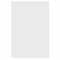 PLCB181205WH Thunder Group 12" x 18" White Polyethylene Cutting Board-Thunder Group