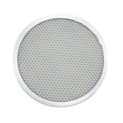Winco APZS-8 8" Seamless Aluminum Pizza Screen