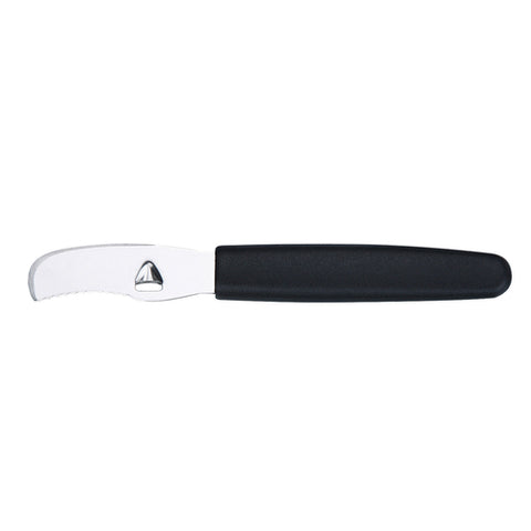 Mercer Culinary M15800 Garde Manger 6 1/2" Stainless Steel Orange Peeler/Zester