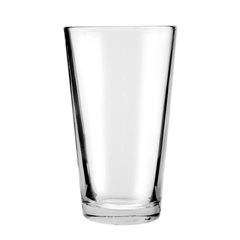 7176FU Anchor Hocking 16 Oz. Glass Tempered-Rim Mixing Glass - CS