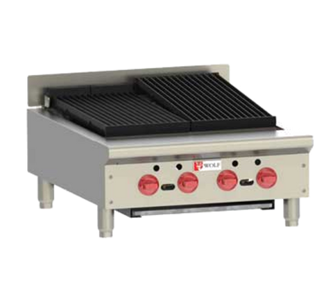 Wolf ACB25-QS-COMMANDER 25-1/8" Countertop Gas Charbroiler