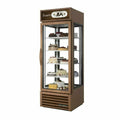 G4SM-23-LD True Specialty Merchandiser, reach-in, one-section, 23 cu. ft., (4) shelves, bronze powder coat finish exterior-True MFG Co.
