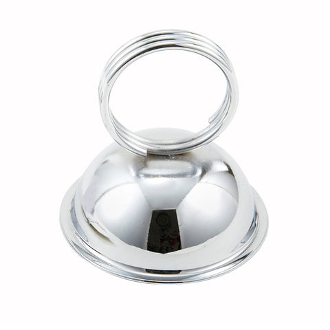 MH-2 Winco Stainless Steel Ring Type Menu/Card Holder-WINCO