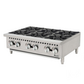C-HP-6-36 Migali 36" 6-Burner Countertop Hot Plate - NG-Migali Industries