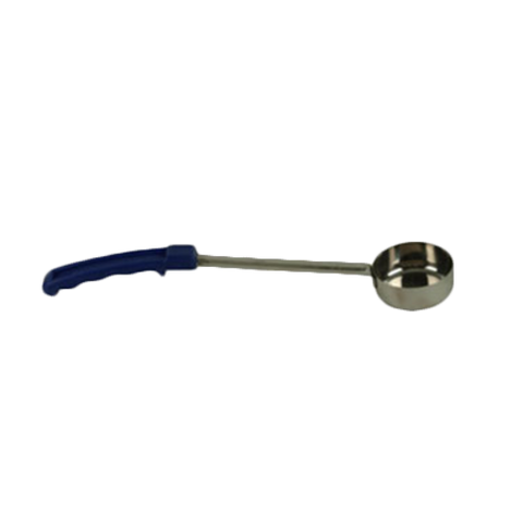 Thunder Group SLLD008A 8 oz Solid Portion Control Spoon with Blue Handle