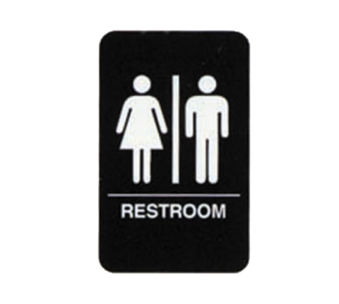 695633 Tablecraft 6" x 9" Cash & Carry Sign - Each-Tablecraft Products