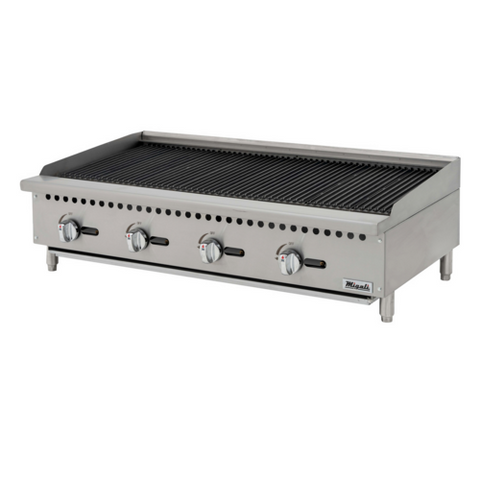 C-RB48 Migali 48" Countertop Charbroiler - NG