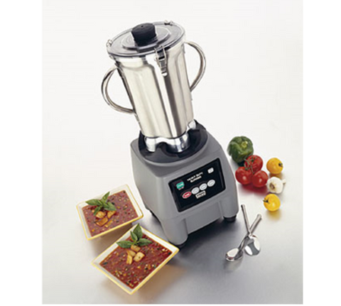 Waring CB15 1 Gallon Stainless Steel Food Blender with Electronic Keypad