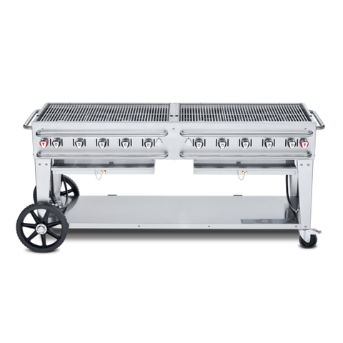 CV-RCB-72-SI BULK Crown Verity 72" Pro Series Grill Only, Under Shelf, NGH05 Hose, LP