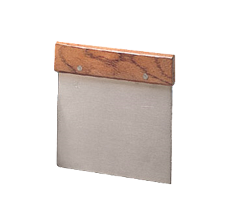 DS6706 American Metalcraft 6" Wide Stainless Steel Dough Cutter/Scraper-American Metalcraft