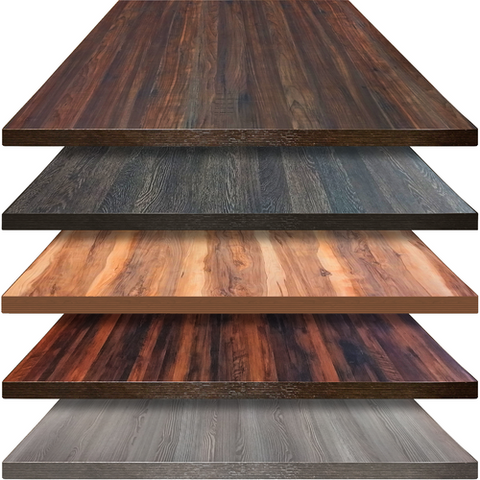 Oak Street Manufacturing BWP3030 Backwoods Premium 30" x 30" Square Laminate Table Top, 2" Thick