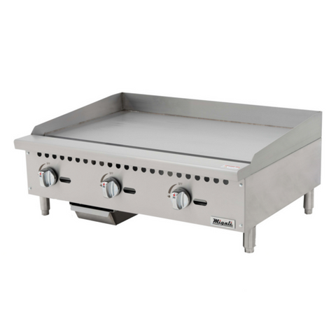 C-G36 Migali 36" Countertop Griddle - NG