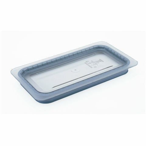 Cambro 30CWGL135 Camwear 1/3 Size Clear Polycarbonate GripLid Food Pan Cover
