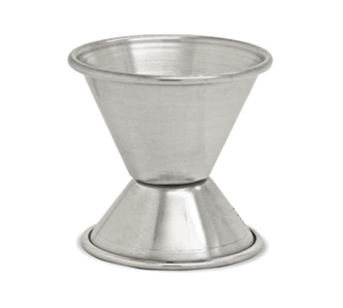 J202 Crown Brands 1/2 Oz. x 3/4 Oz. Double Jigger