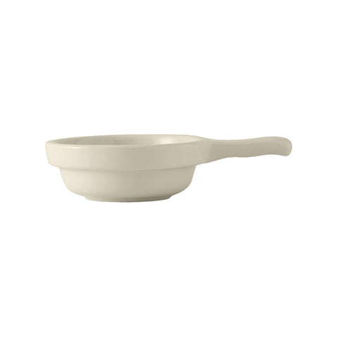 Tuxton China BES-1002 French Casserole Onion Soup Bowl Crock, 10 oz.