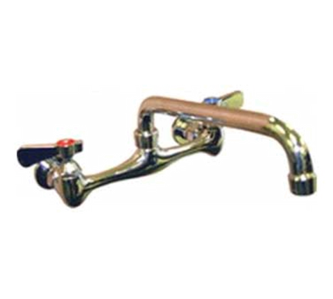 AA-712G GSW 8" Wall Mount Commercial Duty Faucet w/ 12" Swivel Spout