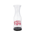 812 Tablecraft 11" Plastic TIPS Carafe w/ Twist Off Bottom-Tablecraft Products
