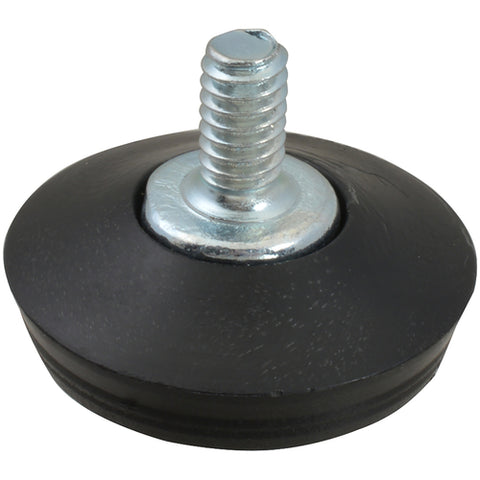 1211008 AllPoints Foodservice Parts & Supplies Plastic 1-1/8" Base - 1/4"-20 Thread-ALLPOINTS FOOD SERVICE PARTS & SUPPLIES