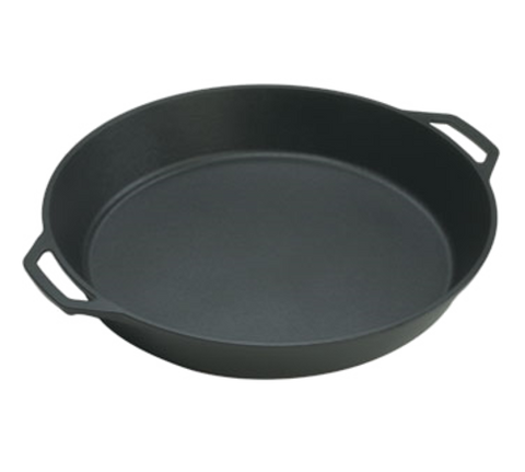 Lodge Manufacturing L17SK3 17 Inch Pre-Seasoned Cast Iron Skillet with Dual Handles