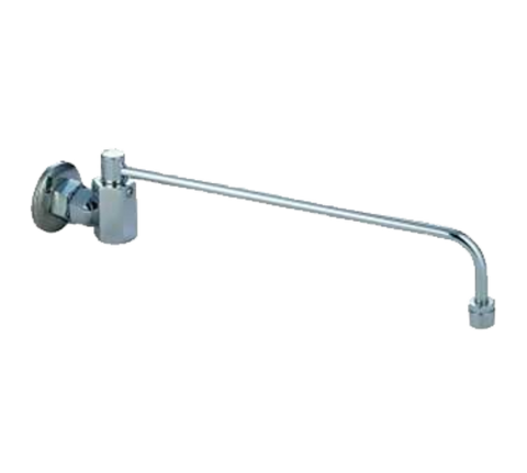 GSW USA AA-511G 17" Chrome Plated Wall Mount Automatic Wok Range Faucet