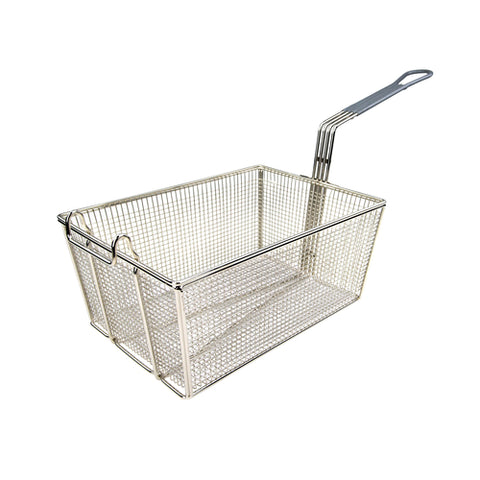 FB-35 Winco Fry Basket, 13-1/4" x 9-1/2" x 6"-WINCO