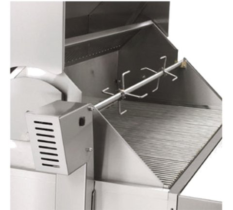 Crown Verity CV-RT-42BI Rotisserie Kit for 42-Inch Built-In Roll Dome Grills