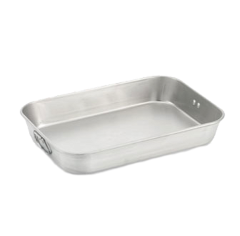 68080 Vollrath 7.5 Qt. Economy Aluminum Bake & Roasting Pan w/ Handles