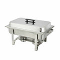 C-3080B Winco Full Size Chafer w/ Hinged Lid & Chafing Fuel Heat-WINCO