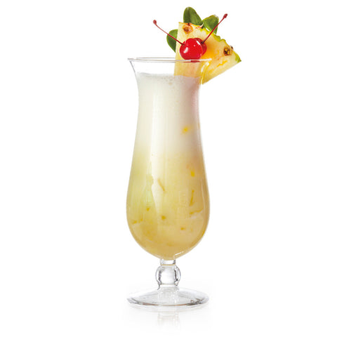 GET Enterprises HUR-20-CL 20 oz. Clear Polycarbonate Hurricane Glass, 3.13" Dia x 9.13" H