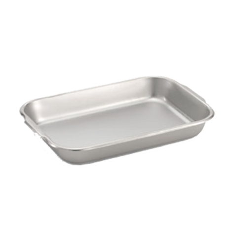 61250 Vollrath 4.75 Qt. Stainless Steel Bake & Roasting Pan w/ Handles-VOLLRATH COMPANY