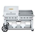 CV-CCB-60RGP Crown Verity 60" Club Series Grill Includes Roll Domes, Pro Griddle, LP-CROWN VERITY INC.