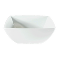 69007WT Thunder Group 40 Oz. Classic White Melamine Square Bowl-Thunder Group