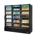 FLM-81~TSL01 True Mfg. Full Length Refrigerated Merchandiser, three-section, True standard look version-True MFG Co.