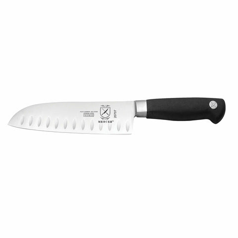 Mercer Culinary M20707 Genesis 7-Inch Granton Edge Santoku Knife