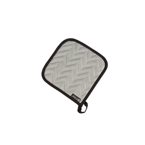 802SPH CFS Brands 7" x 7" Silver Silicone Coated Pot Holder-CFS Brands