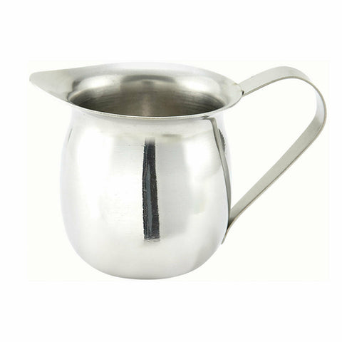 BCS-3 Winco 3 Oz. Stainless Steel Bell Creamer-WINCO