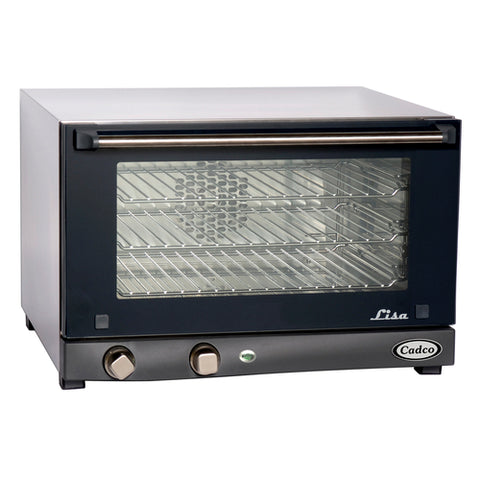 OV-013 Cadco Countertop 1/2 Size Convection Oven-CADCO, LTD.