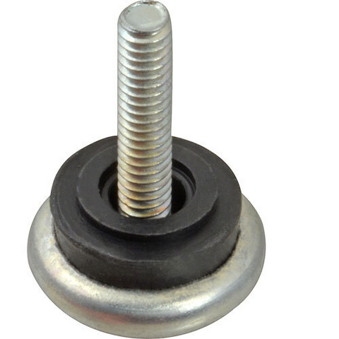 AllPoints Foodservice Parts & Supplies 1211005 Leveler Glide with Metal Base and Cushion