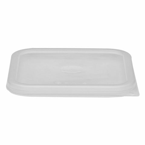 Cambro SFC12SCPP190 CamSquares Translucent Polypropylene Square Seal Lid for 12, 18 & 22 Qt. Containers